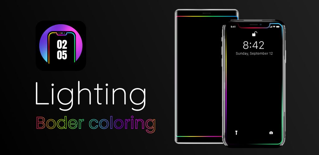 Edge Lighting Colors - Round Colors Galaxy