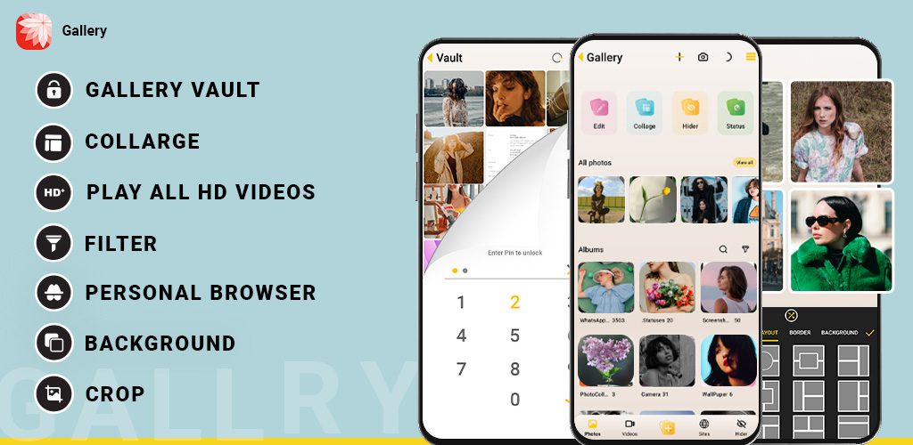 Gallery Photo Editor, Collage