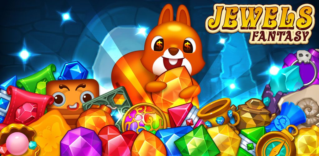 Jewels fantasy: match 3 puzzle