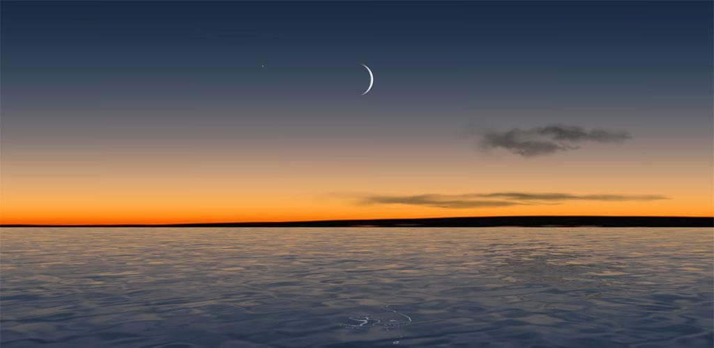 Moon Over Water Live Wallpaper