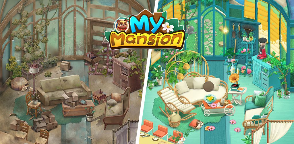 My Mansion – match 3 & design home