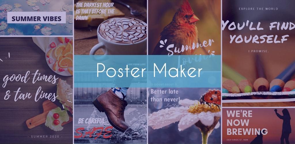 Poster Maker, Flyer Maker, Card, Art Designer