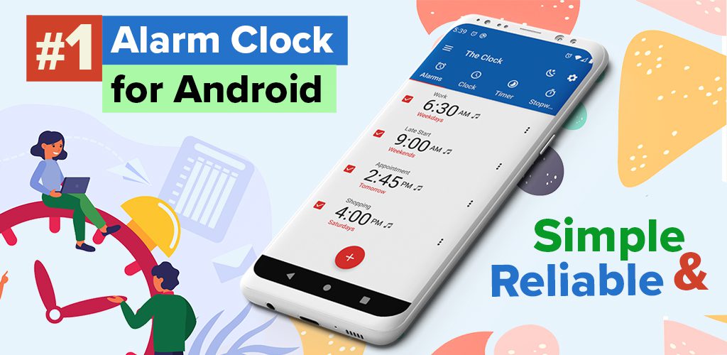The Clock Alarm Clock Timer Stopwatch