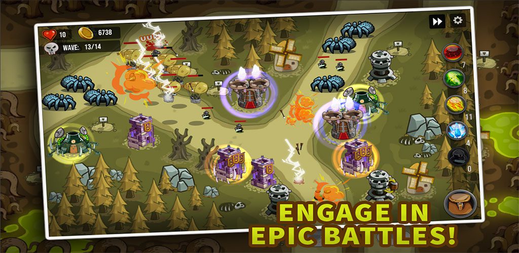 Tower defense The Last Realm - Td game