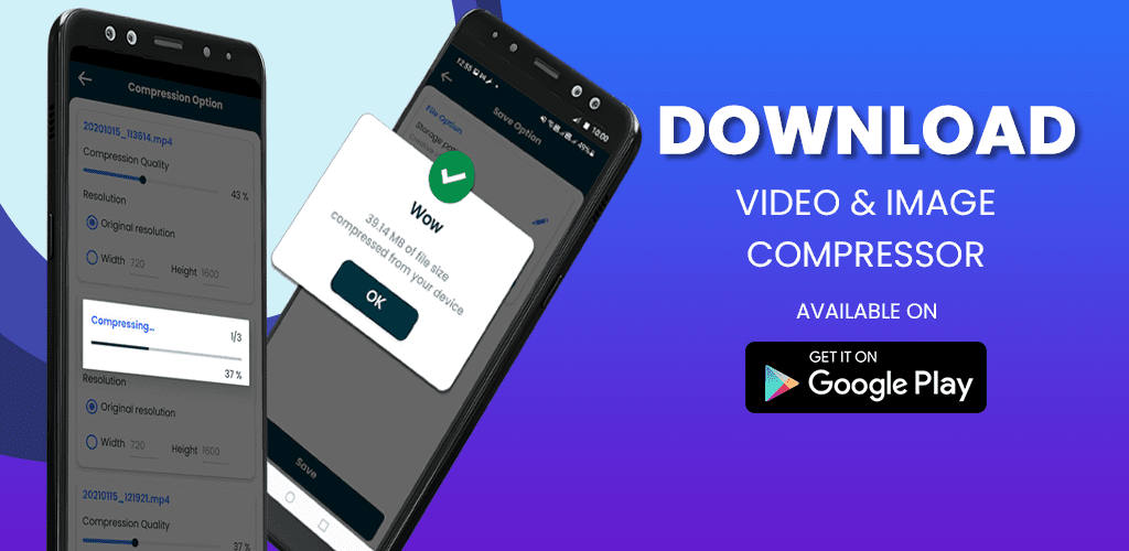 Video Image compressor reduce size compress 1