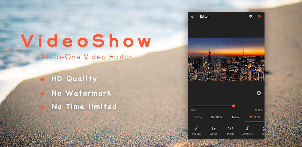 VideoShow Pro Video Editor 10