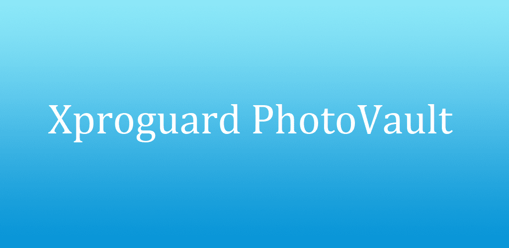 Xproguard Photo Vault