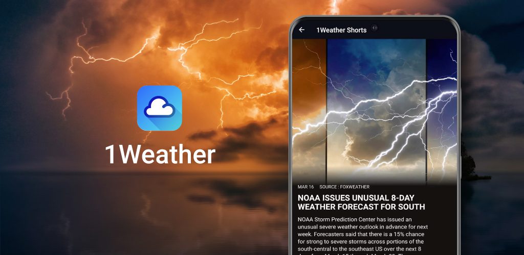 1Weather Forecasts & Radar