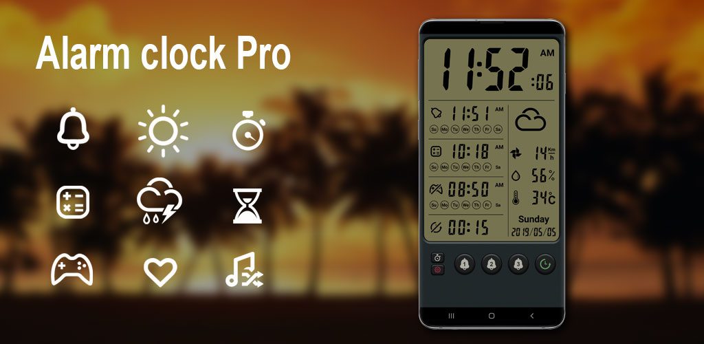 Alarm clock Pro