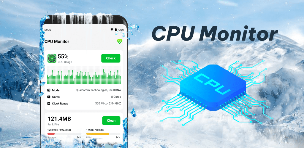 CPU Monitor - Antivirus, Clean