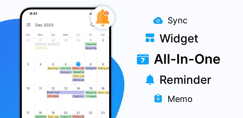 Calendar Planner - Agenda App