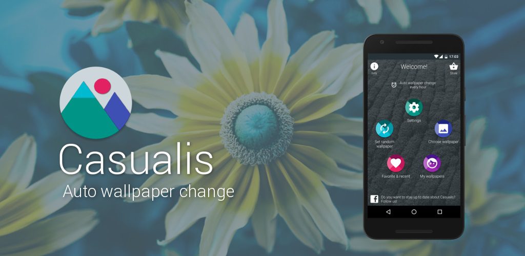 Casualis:Auto wallpaper change