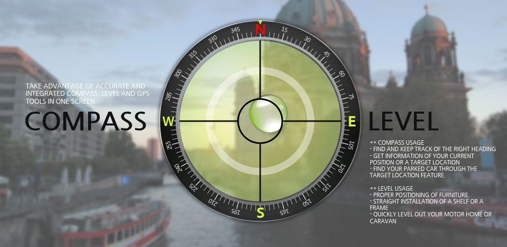 Compass Level & GPS Full