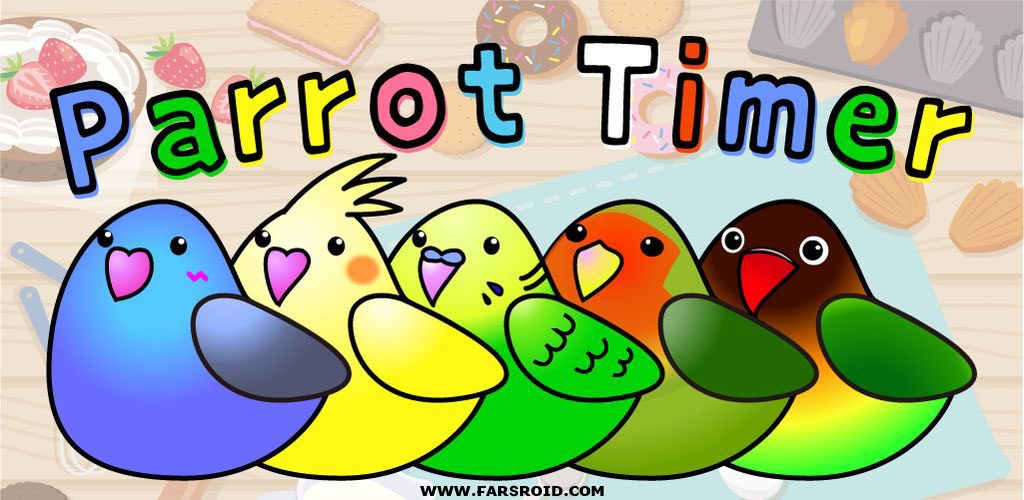 Cute kitchen timer Parrot Timer