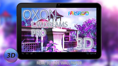 Dreams Pro 3D LWP - a beautiful live wallpaper for your device