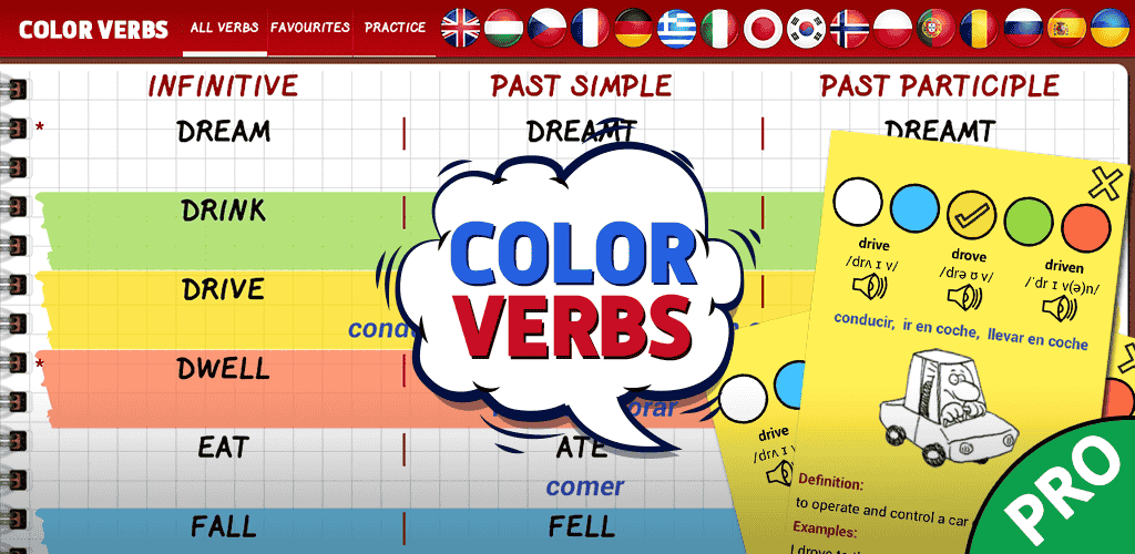 English Irregular Verbs Pro