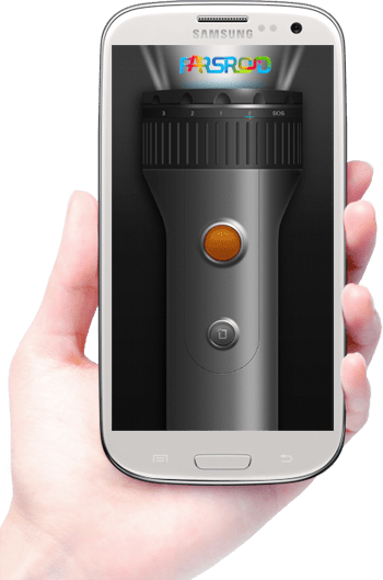 Download GO Flashlight - the best flashlight app that illuminates your path in the dark