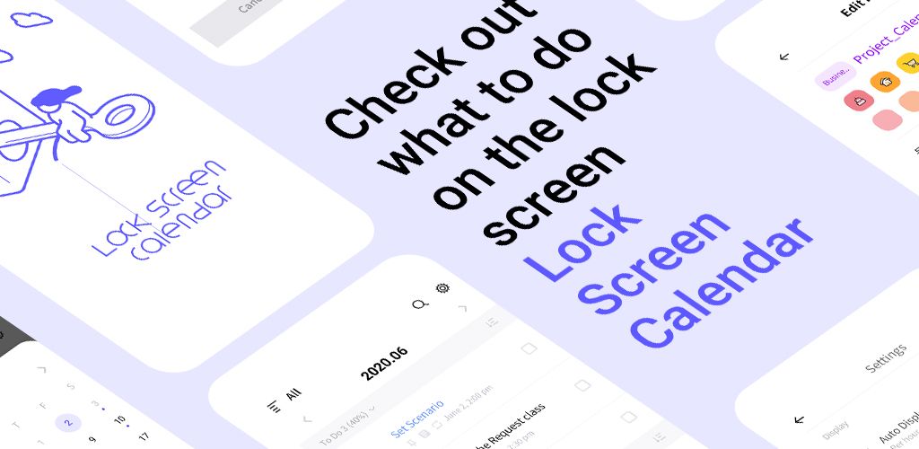 LockScreen Schedule - Calendar