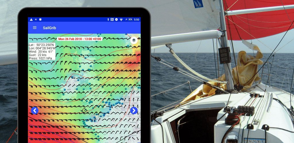 Marine Weather SailGrib Free
