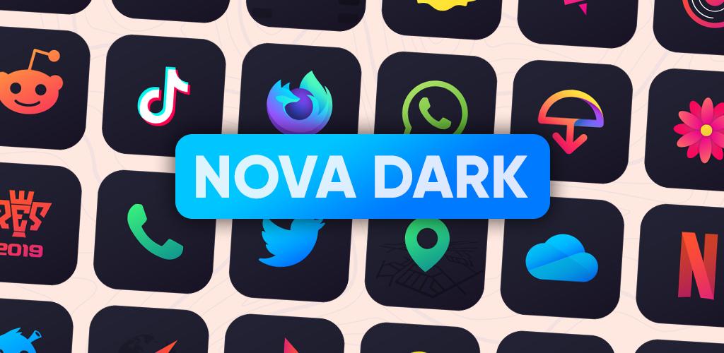 Nova Dark Icon Pack