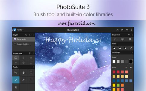 PhotoSuite 3 Photo Editor Android - A powerful photo editing tool for Android