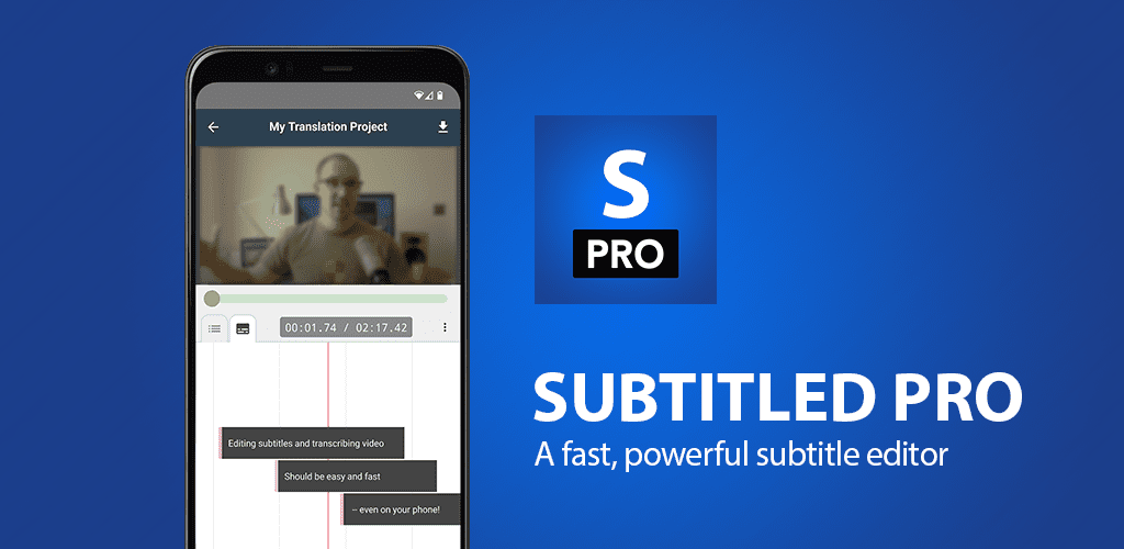 Subtitled Pro Subtitle Editor 1