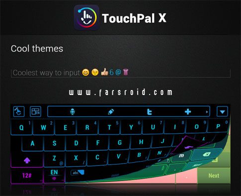 Download TouchPal X Keyboard Android Apk - New Free Google Play