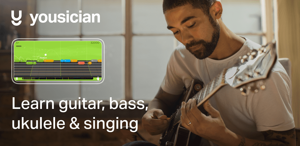 Yousician Guitar Ukulele Bass and Singing
