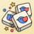 3 tiles tile matching games logo