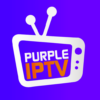IPTV Smart Purple Player No Ads Logo