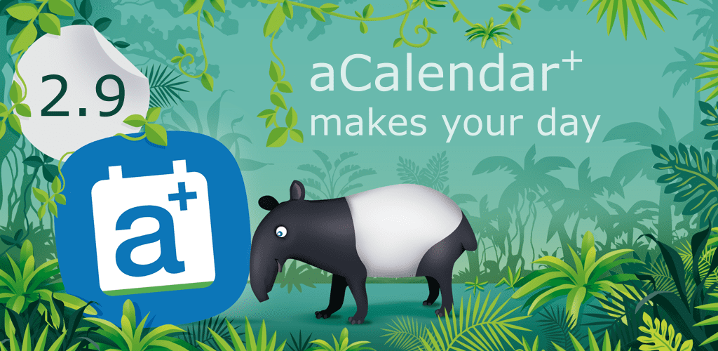 aCalendar + Android Calendar