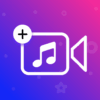 Tải xuống Thêm nhạc vào video & chỉnh sửa 4.5 - ứng dụng thêm nhạc vào nền video 1 add music to video logo