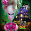 addams family mystery mansion logo