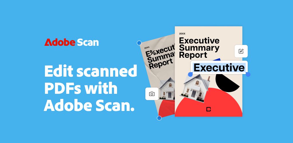Adobe Scan PDF & Business Card Scanner with OCR