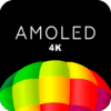 amoled wallpapers 4k oled logo