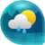 android weather clock widget logo