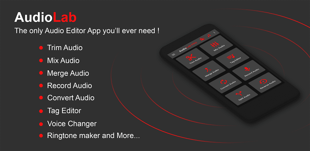 AudioLab-Audio Editor Recorder & Ringtone Maker Pro