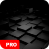 black wallpapers pro logo
