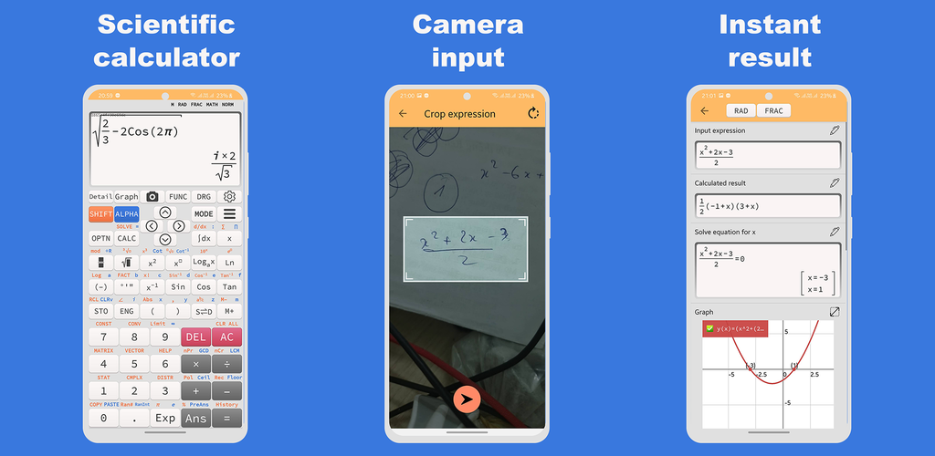 Camera Math Calculator - Take Photo to Solve