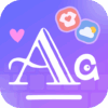 cool fonts keyboard themes logo