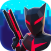 cyber ninja stealth assassin logo