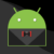dark droid amoled wallpapers logo