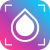 dslr camera blur effects logo