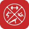 dumbbell home workout logo