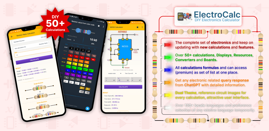 ElectroCalc - DIY Electronics Calculator