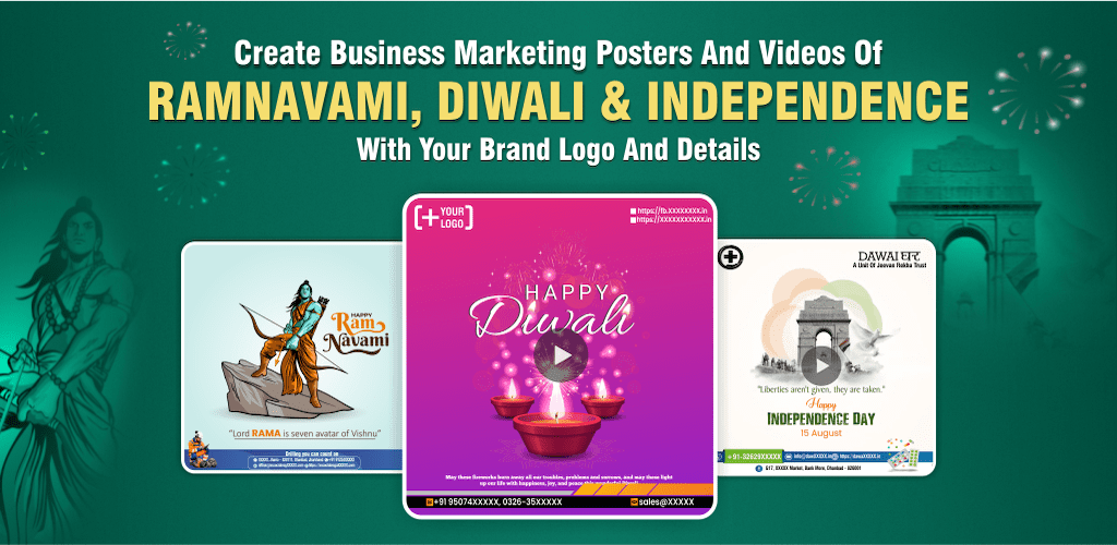 festival poster maker video cover