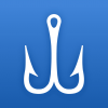 fishing points gps forecast full logo