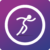 fitapp running walking fitness premium logo