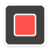 flat dark square icon pack logo