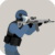flat zombies cleanup defense logo